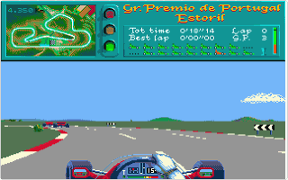 Vroom Datadisk atari screenshot